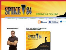 Go to: Spike84 - 84 Days To A New You - Diet & Exercise Program