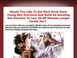 Go to: Erectile Dysfunction No More- Amazing Plan Of Sex Boosting Exercises