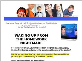 Go to: Waking Up From The Homework Nightmare
