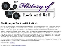 Go to: The History Of Rock And Roll.