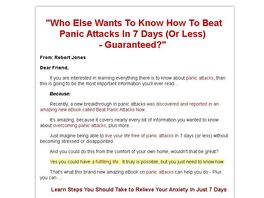 Go to: Beat Panic Attacks Now