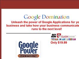 Go to: The Google Solution