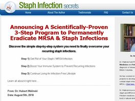 Go to: Staph Infection Secrets By Dr. Walinski :: ** New From Y F P ** .