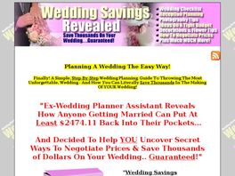 Go to: Wedding Savings Revealed