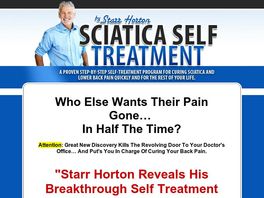 Go to: Sciatica Self Treatment | Highest Converting Back Pain Program On CB