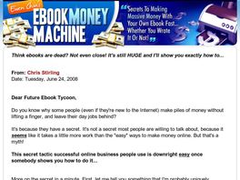Go to: Ebook Money Machine