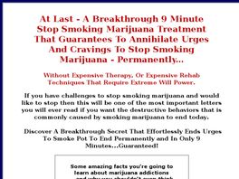 Go to: Stop Smoking Weed Secrets - Rediciously Cheap pay per click