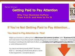 Go to: Getting Paid To Pay Attention