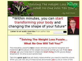 Go to: Solving The Weight Loss Puzzle.