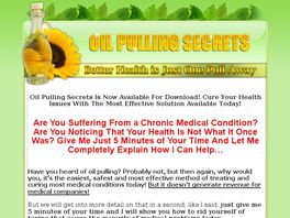 Go to: Oilpulling Secrets Guide