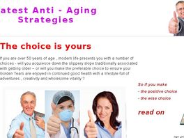 Go to: Latest Anti - Aging Strategies