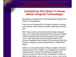 Go to: Surgical Tech Success Handbook.