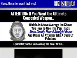 Go to: Stinger Self-defense Tactical Pen - Survival Life