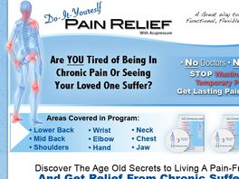 Go to: Do it yourself Pain Relief