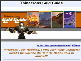 Go to: Thinecrons World of Warcraft Gold Guide