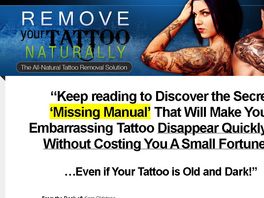 Go to: Remove Your Tattoo Naturally - Natural Tattoo Removal System