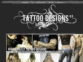 Go to: New!!!tattoo Designs U.s - Unique Content - High Conversion Rate!!new