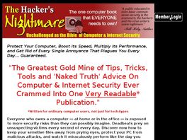 Go to: The Hackers Nightmare: The Bible Of Computer & Internet Security.