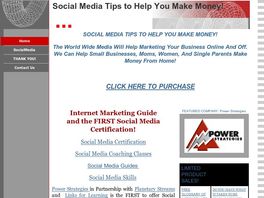 Go to: Social Media Tips To Help You Make Money.