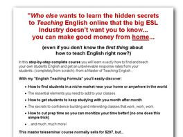 Go to: Teach English Online And Build A Solid Online Income!