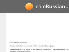 Go to: Learnrussian.net Hot Product In An Easy Market