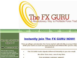 Go to: The FX Guru - 100% Accurate Forex Signals.