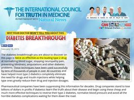 Go to: The Big Diabetes Lie - Real Dr Approved Diabetes Offer