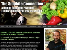 Go to: The Sulphite Connection. A Hidden Pandemic Revealed!