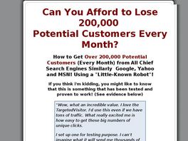 Go to: The Targeted Visitor Website Traffic Software.