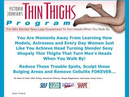 Go to: The Celebrity Thin Thighs Program - $96.75 Commissions!