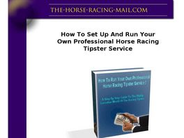 Go to: Your Own Professional Tipster Service!