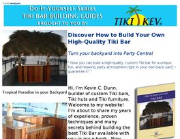 Go to: How To Build Your Own Tiki Bar, Tiki Hut & Tiki Bar Tables & Stools