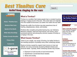 Go to: Best Tinnitus Cure.