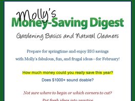Go to: Molly's Money-Saving Digest.
