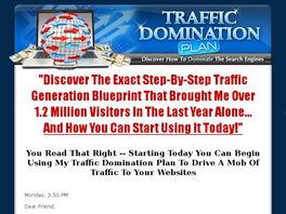 Go to: Traffic Domination Plan.