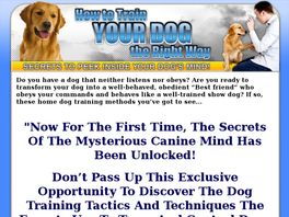 Go to: How To Train You're Dog The Right Way.
