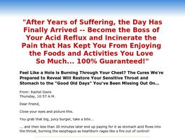 Go to: Cure Acid Reflux Disease And Heartburn Now