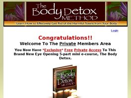 Go to: The Body Detox Method