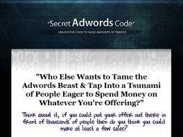 Go to: Secret Adwords Code