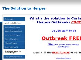Go to: The Solution To Herpes