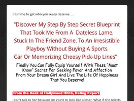 Go to: Hollywood Hitch's Blueprint - Dating Advice - 75% Commission