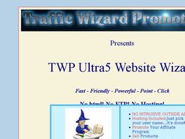 Go to: Twp Ultra5 Easy Website Wizard.