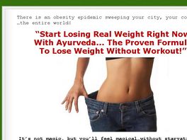 Go to: Lose Weight Without Workout With Ayurveda - Attractive 75% Commission