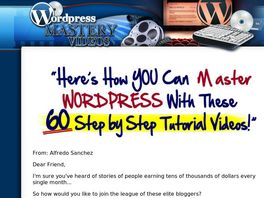 Go to: Word Press Full Training Videos