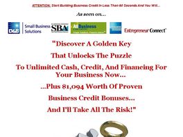 Go to: Business Credit: No Personal Credit And No Personal Guarantee