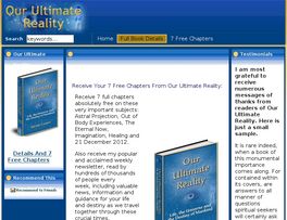 Go to: Our Ultimate Reality.