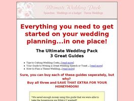 Go to: The Ultimate Wedding Pack- 3 Hot EBooks.