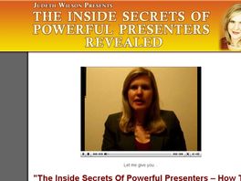 Go to: The Inside Secrets Of Powerful Presenters