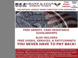 Go to: Usa Grant And Loan Directory.