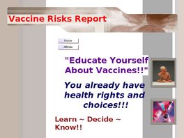 Go to: Vaccine Risks Report.
